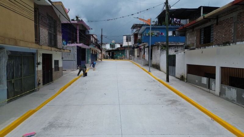 AVANZA REHABILITACIÓN EN SANTA LETICIA