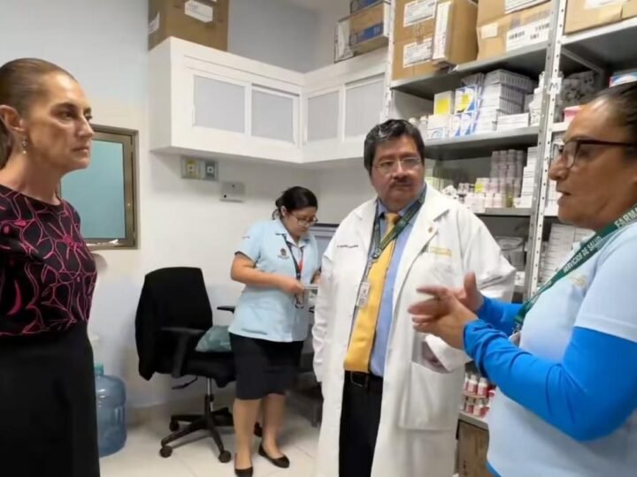 “ME CANSO GANSO QUE VAMOS A MODERNIZAR TODO EL SISTEMA DE SALUD”: SHEINBAUM