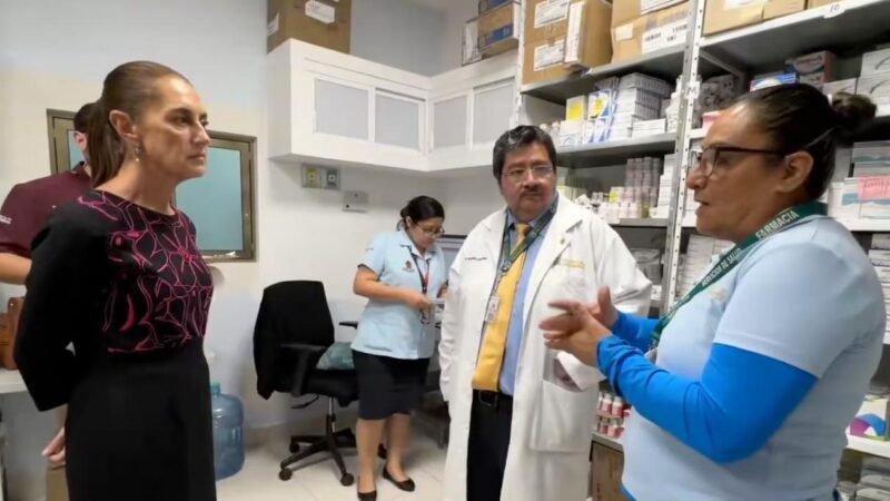 “ME CANSO GANSO QUE VAMOS A MODERNIZAR TODO EL SISTEMA DE SALUD”: SHEINBAUM