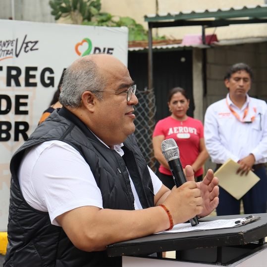 ALCALDE DE FORTÍN INAUGURA OBRA EN SAN MARCIAL