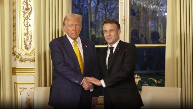 MACRON TACHA DE “ESTÚPIDOS” LOS COMENTARIOS DE TRUMP SOBRE LOS DISTURBIOS EN FRANCIA