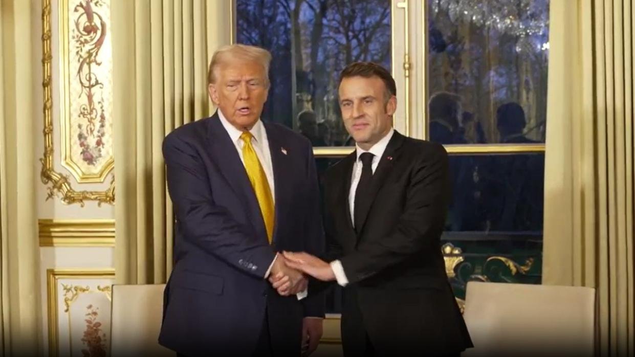 MACRON TACHA DE “ESTÚPIDOS” LOS COMENTARIOS DE TRUMP SOBRE LOS DISTURBIOS EN FRANCIA