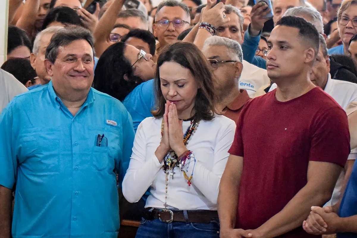 MARÍA CORINA MACHADO REGRESA A VENEZUELA