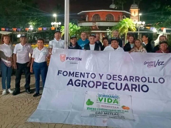 PRODUCTORES DE FORTÍN PARTICIPARÁN EN TIANGUIS AGROPECUARIO