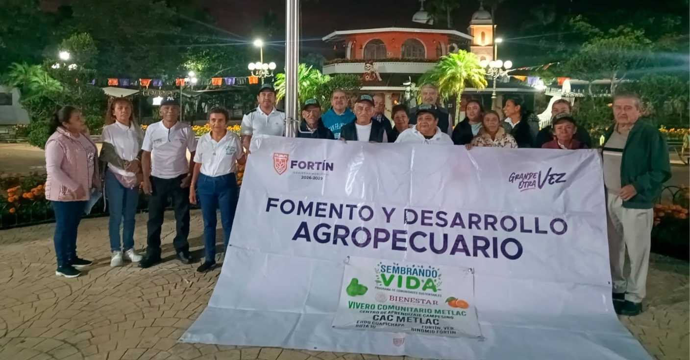 PRODUCTORES DE FORTÍN PARTICIPARÁN EN TIANGUIS AGROPECUARIO
