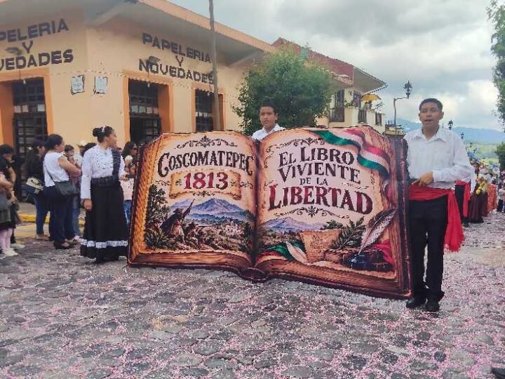 CONMEMORAN RUPTURA DEL SITIO DE COSCOMATEPEC