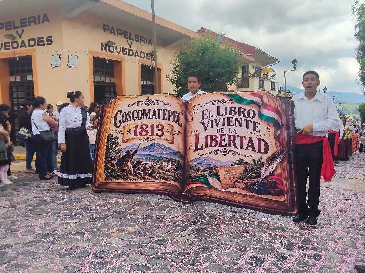 CONMEMORAN RUPTURA DEL SITIO DE COSCOMATEPEC