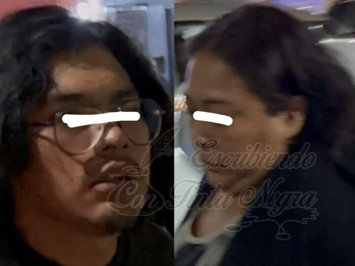 DETIENEN A PAREJA POR ROBO EN COSCOMATEPEC