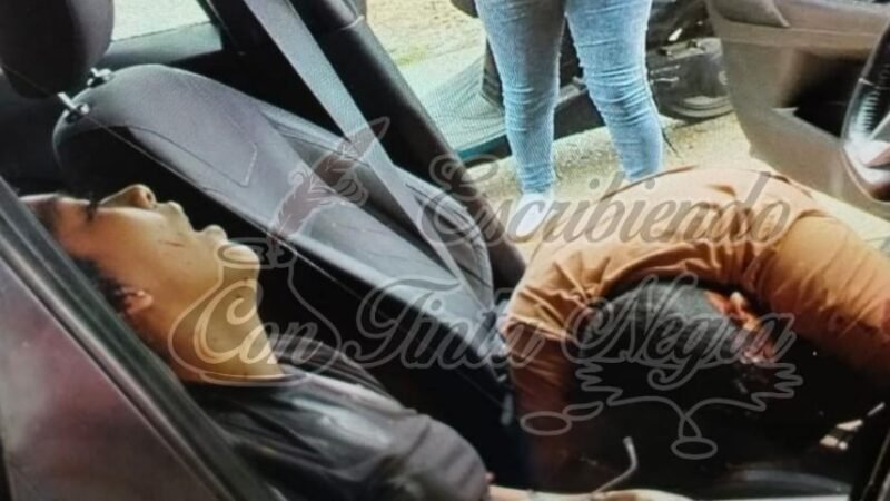 ASESINAN A PAREJA; ELLA ERA HIJA DEL OFICIAL MAYOR DE CUICHAPA