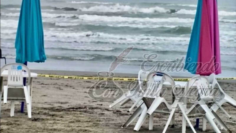 SE AHOGA JOVEN EN PLAYA DE CASITAS