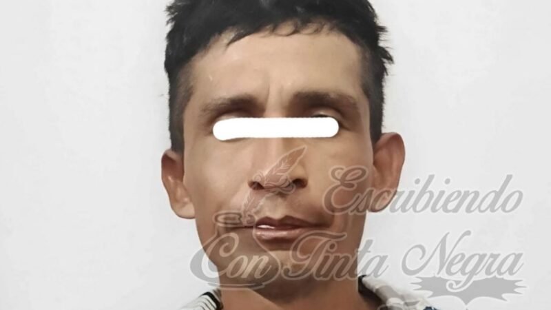 DETIENEN A PRESUNTO HOMICIDA DE COSCOMATEPEC